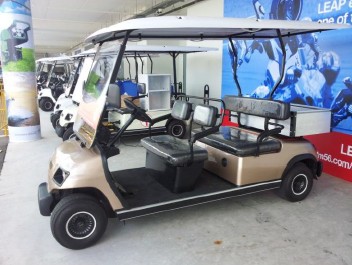 Golf cart airshow