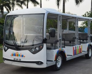 ECARMAS 23 seater electric tourist bus, electric tourist cars, sightseeing cars, electric lowspeed vehicles, electric carts, electric shuttle cars, electric buggies